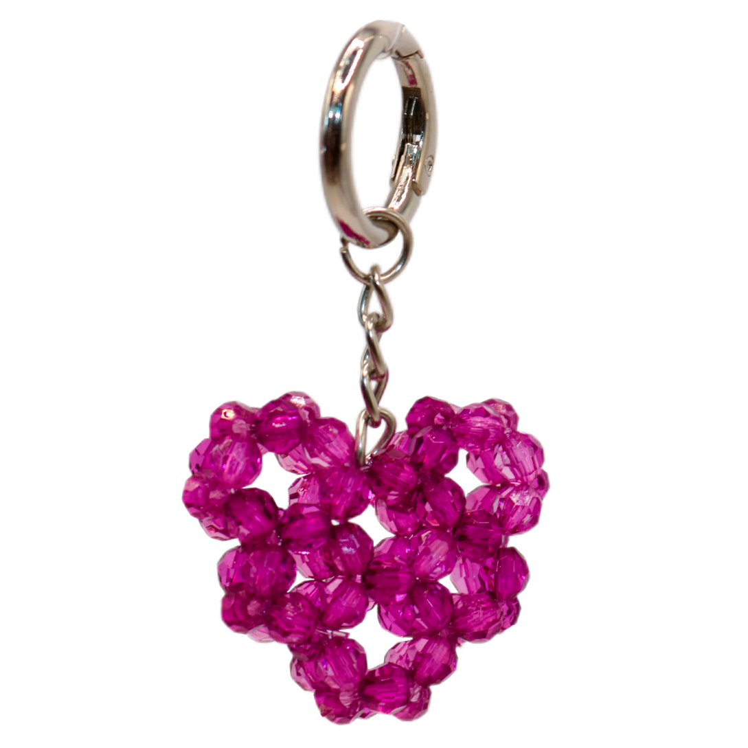 Heart Bag Charm