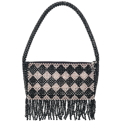 Harlequin Fringe Bag