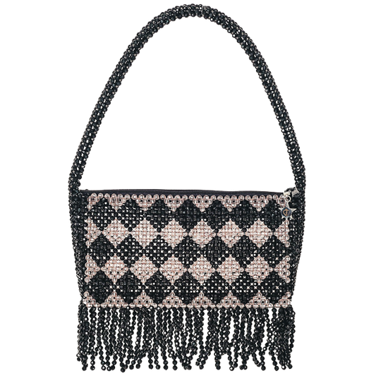 Harlequin Fringe Bag