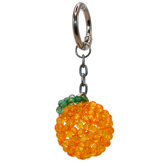 Orange Bag Charm