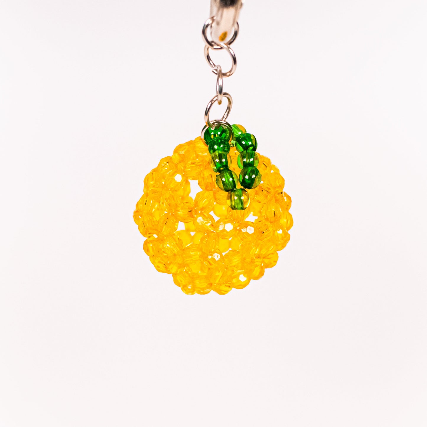 Orange Bag Charm